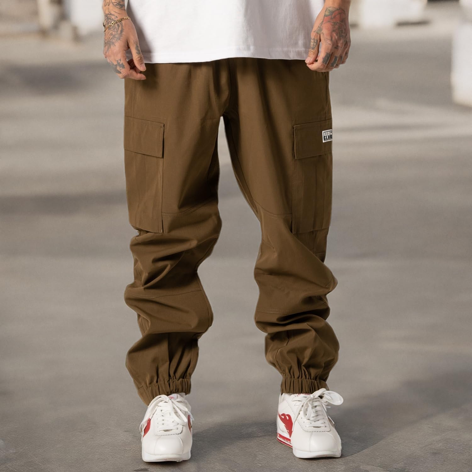Pro Club Men's Nylon Cargo Pants - Image 6